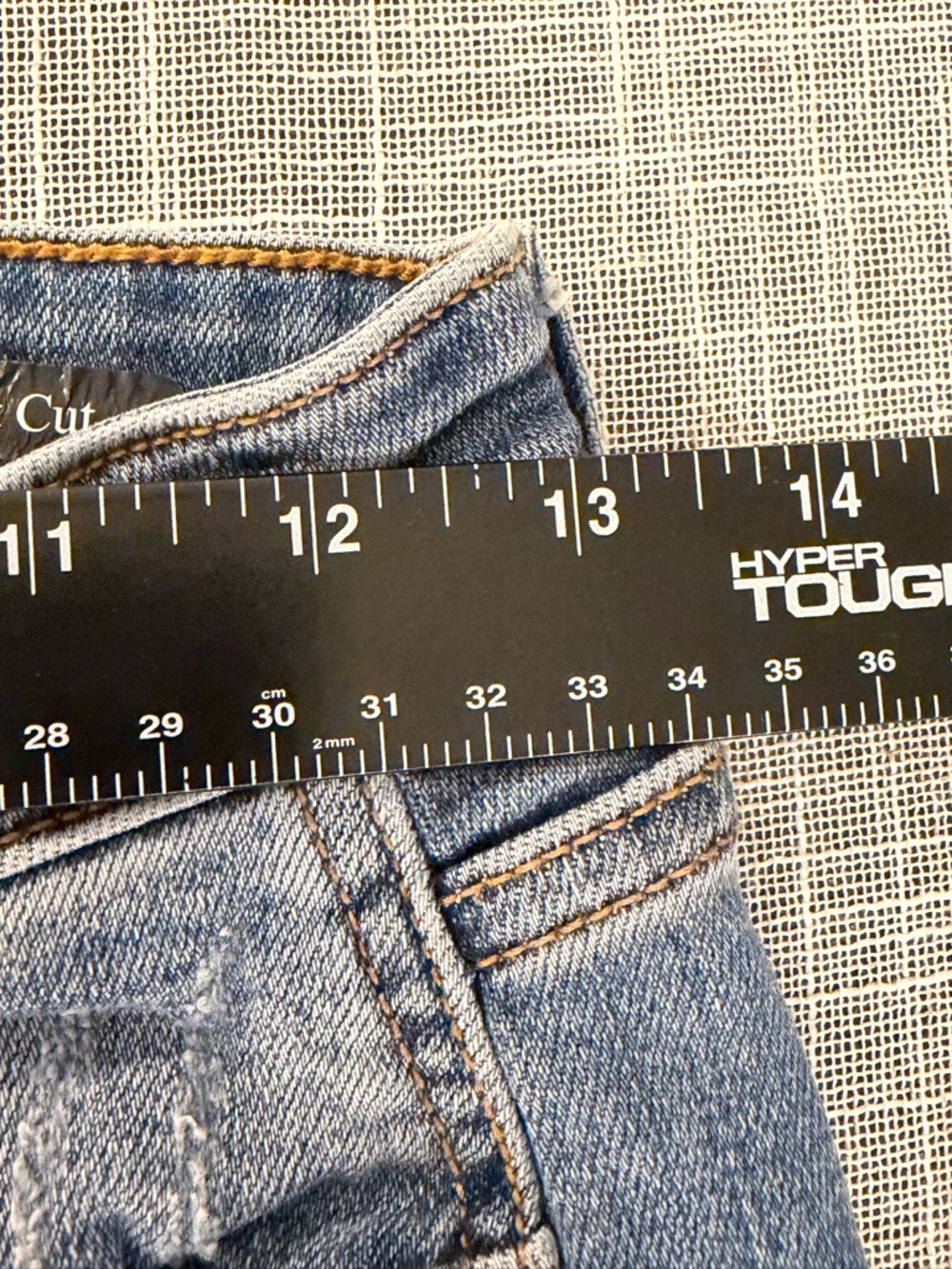 Judy Blue Bootcut Jeans Distressed Raw Hem Mid Rise 5/27 - Picture 7 of 10